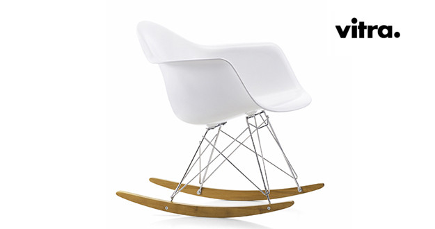 sedia a dondolo Vitra RAR rocking chair
