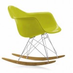 sedia a dondolo Vitra RAR rocking chair Eames