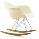 sedia a dondolo Vitra RAR rocking chair Eames
