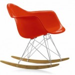 sedia a dondolo Vitra RAR rocking chair Eames