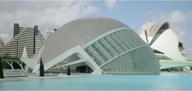 Città delle arti e delle Scienze Valencia di Santiago Calatrava e Félix Candela