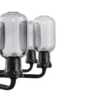 lampada a sospensione Amp Chandelier Normann Copenhagen di Simon Legald